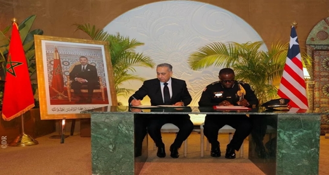 Maroc-Liberia : signature d'un MoU pour le renforcement de la coopération sécuritaire
