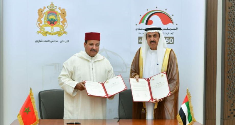 رئيس المجلس الوطني الإماراتي يشيد بالدور الرائد لجلالة الملك في دعم صمود المقدسيين
