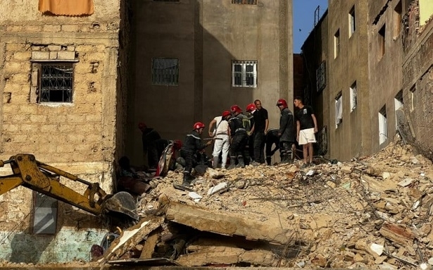 Fès : ouverture d’une enquête judiciaire suite à l’effondrement d’une habitation résidentielle