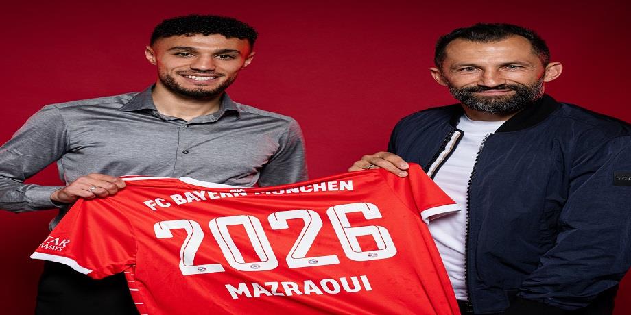  Noussair Mazraoui s’est engagé avec le Bayern Munich 