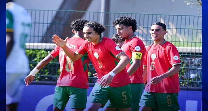 CAN U17 : Le Maroc en demi-finales après une victoire maîtrisée face au Cameroun