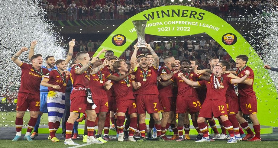 La Roma remporte la première édition de la Ligue Europa Conférence contre Feyenoord