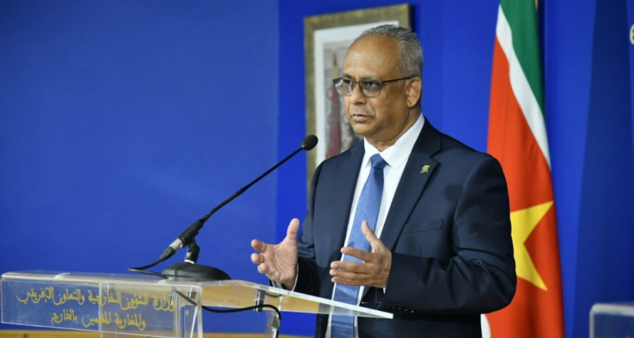 وزير خارجية سورينام: فتح قنصلية عامة بالداخلة، دفعة قوية للتعاون الثنائي في عدة مجالات