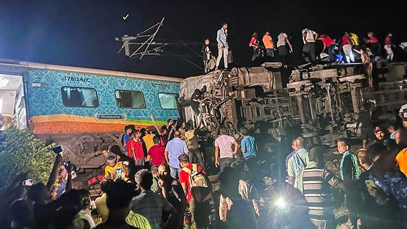 Inde : Au moins 50 morts dans un accident de train dans l'est du pays 