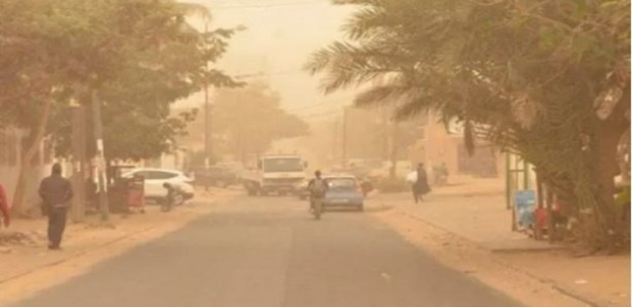 Sénégal: Dakar touchée par une couche de poussière dense