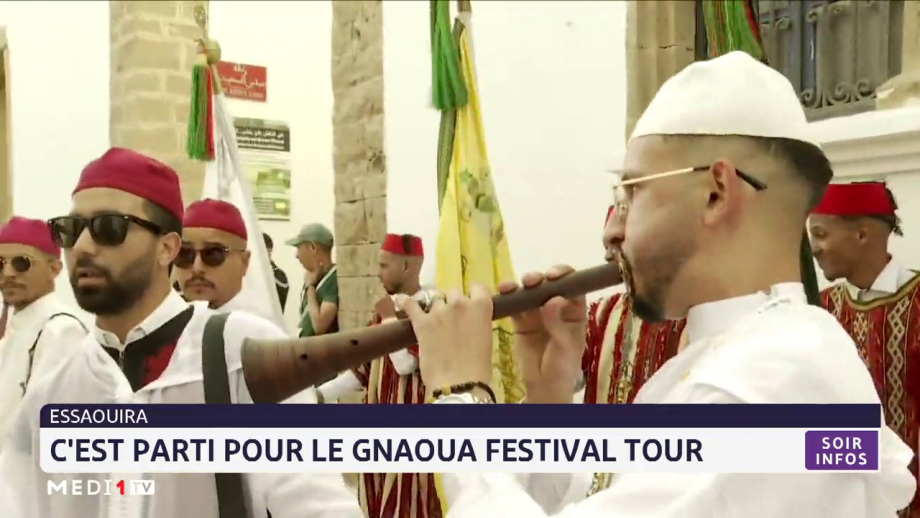 Essaouira: ouverture du Gnaoua Festival Tour

