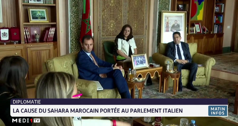 Diplomatie: la question du Sahara marocain portée au parlement italien