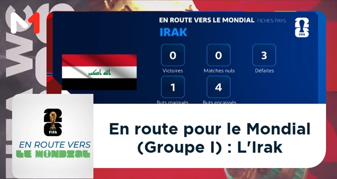 EN ROUTE VERS LE MONDIAL > En route pour le Mondial (Groupe I) : L&rsquo;Irak