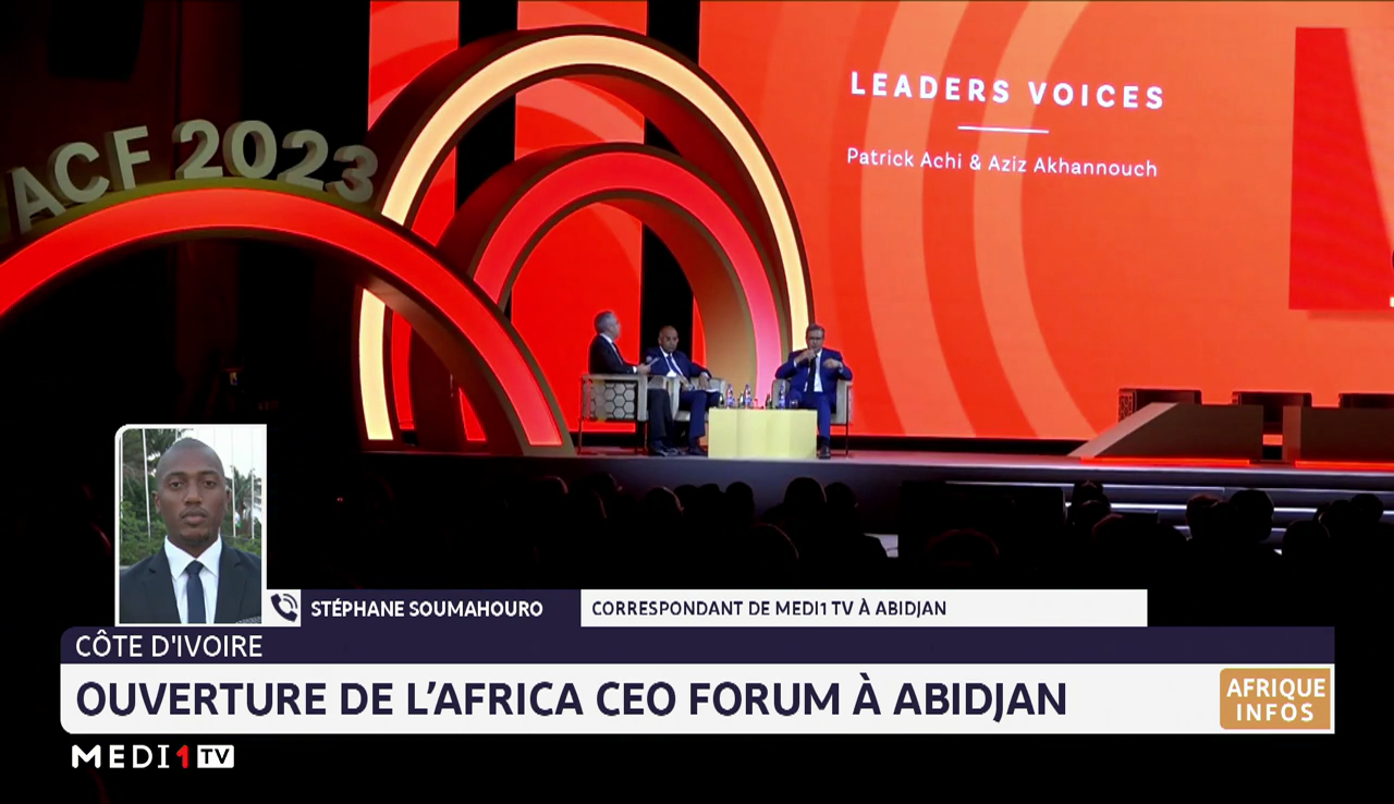 Vidéo Ouverture à Abidjan de l'Africa CEO Forum 2023