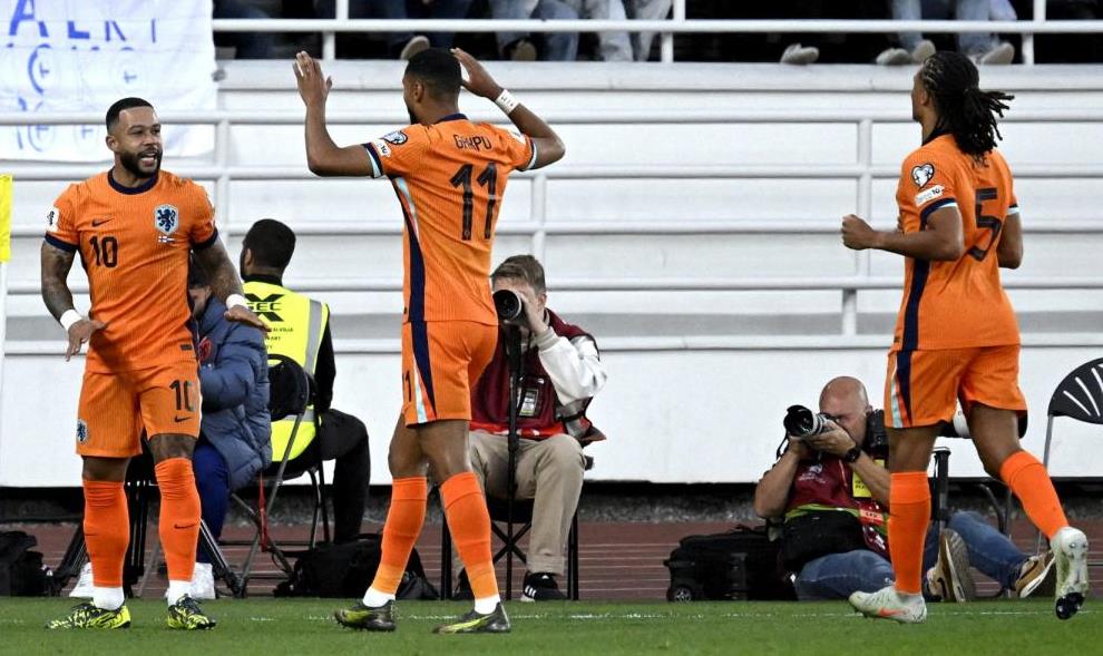 Qualifications au Mondial 2026 : Victoire des Pays-Bas contre la Finlande (2-0)