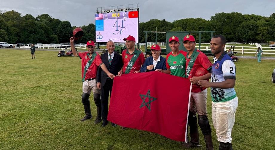 Polo : l'équipe nationale marocaine bat les Etats-Unis au New Port International Series