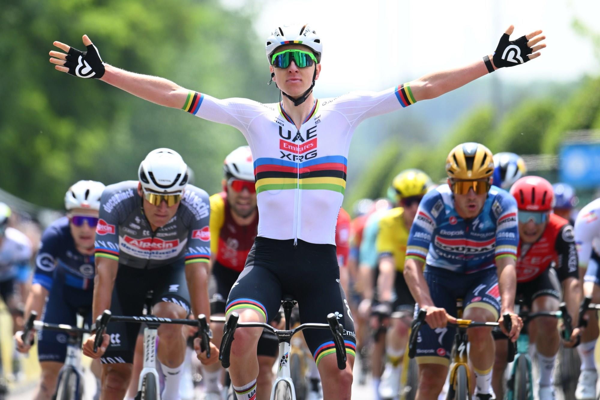 Le Slovène Tadej Pogacar s’adjuge la première étape du Critérieum du Dauphiné