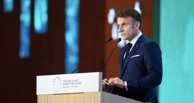 Emmanuel Macron salue l’engagement «fort» et «clair» de SM le Roi Mohammed VI pour le développement d’une économie bleue en Afrique


