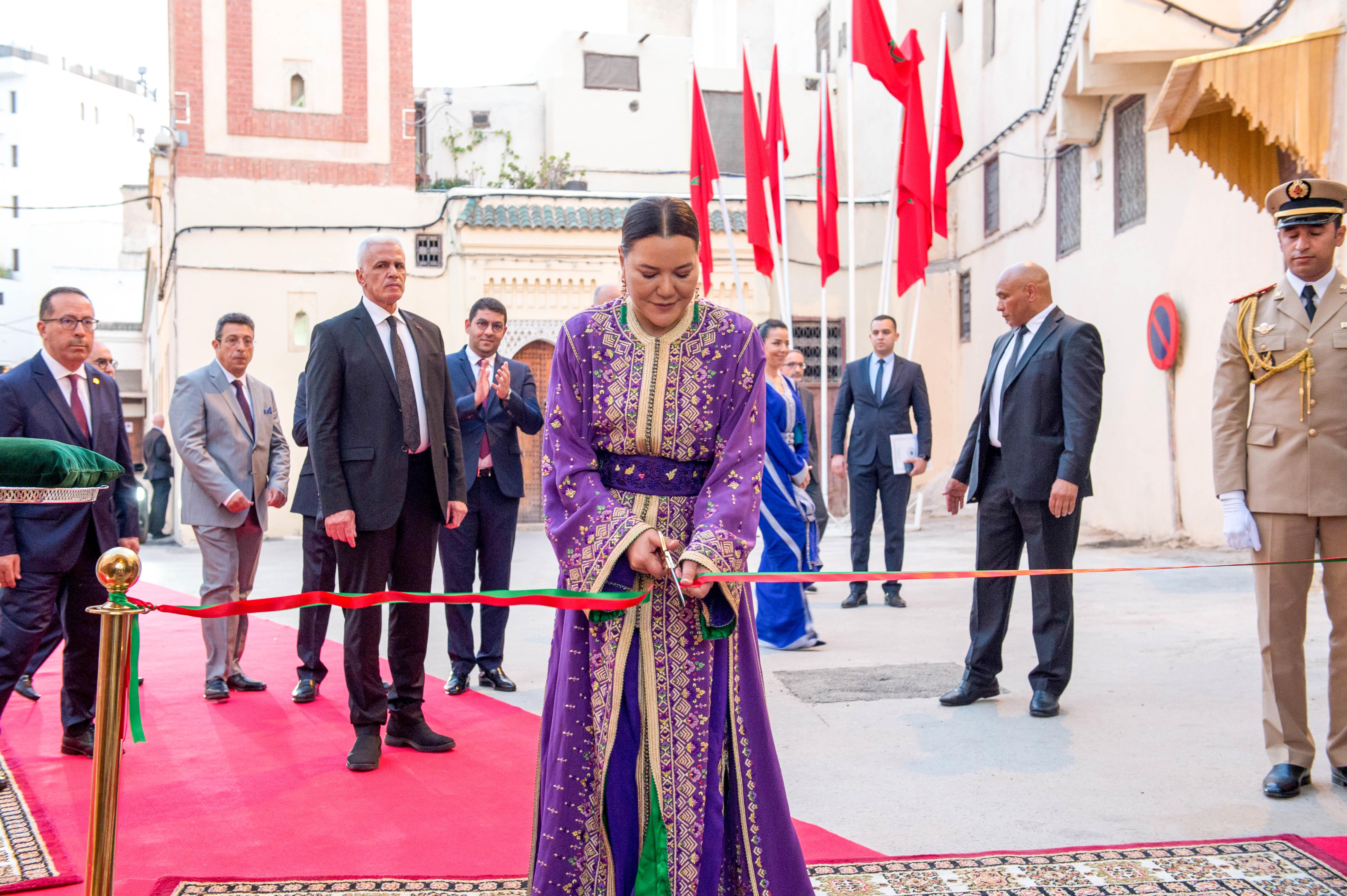 La Princesse Lalla Hasnaa inaugure "Dar Tazi"