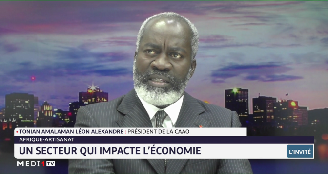 Artisanat: un secteur qui impacte l'économie. Le point avec Tonian Amalaman Léon Alexandre
