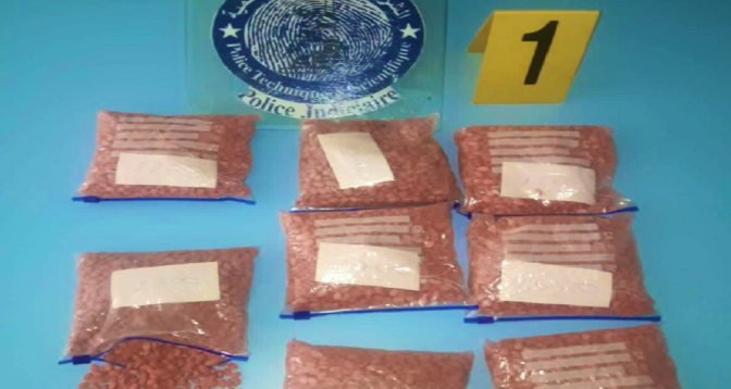 Nador : Mise en échec d'une tentative de trafic de près de 15.000 comprimés psychotropes

