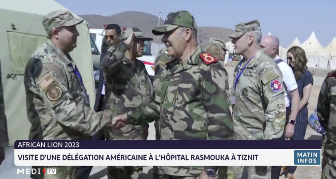 Visite d’une délégation américaine à l’hôpital Rasmouka à Tiznit