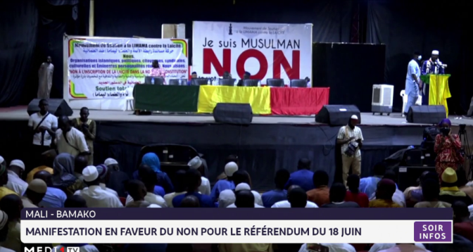 Mali/Référendum: manifestation en faveur du nom pour le référendum 