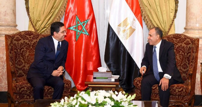 Bourita s’entretient à Amman avec son homologue égyptien