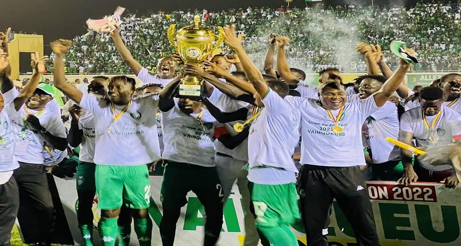 Football: le Casa Sport de Ziguinchor remporte la Coupe du Sénégal 2022 