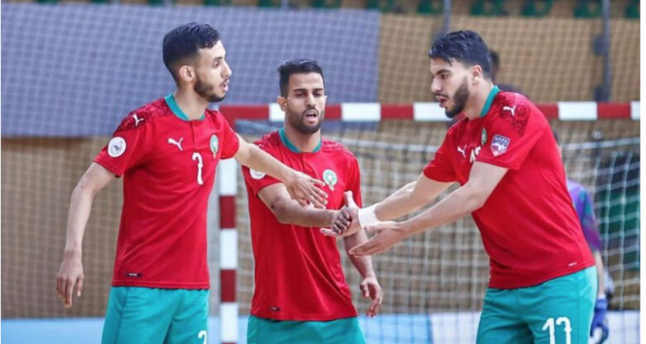 المنتخب المغربي يتطلع للظفر بلقب كأس العرب لكرة القدم داخل القاعة في مواجهته اليوم للعراق