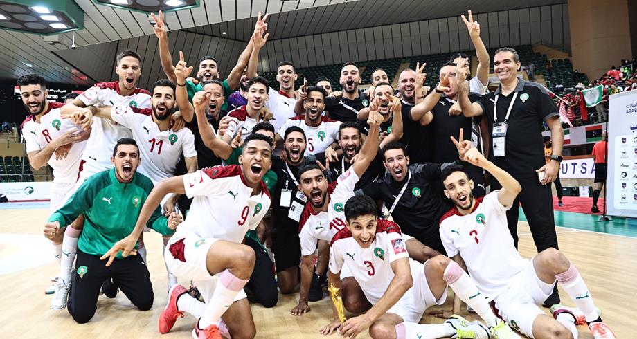 المنتخب المغربي بطلا لكأس العرب لـ "الفوتصال"