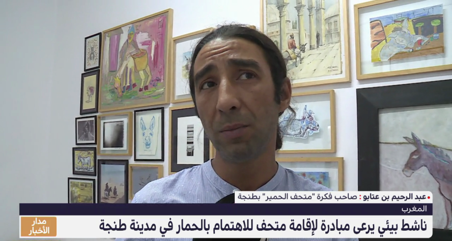 ناشط بيئي يرعى مبادرة لإقامة متحف للاهتمام بالحمار في مدينة طنجة