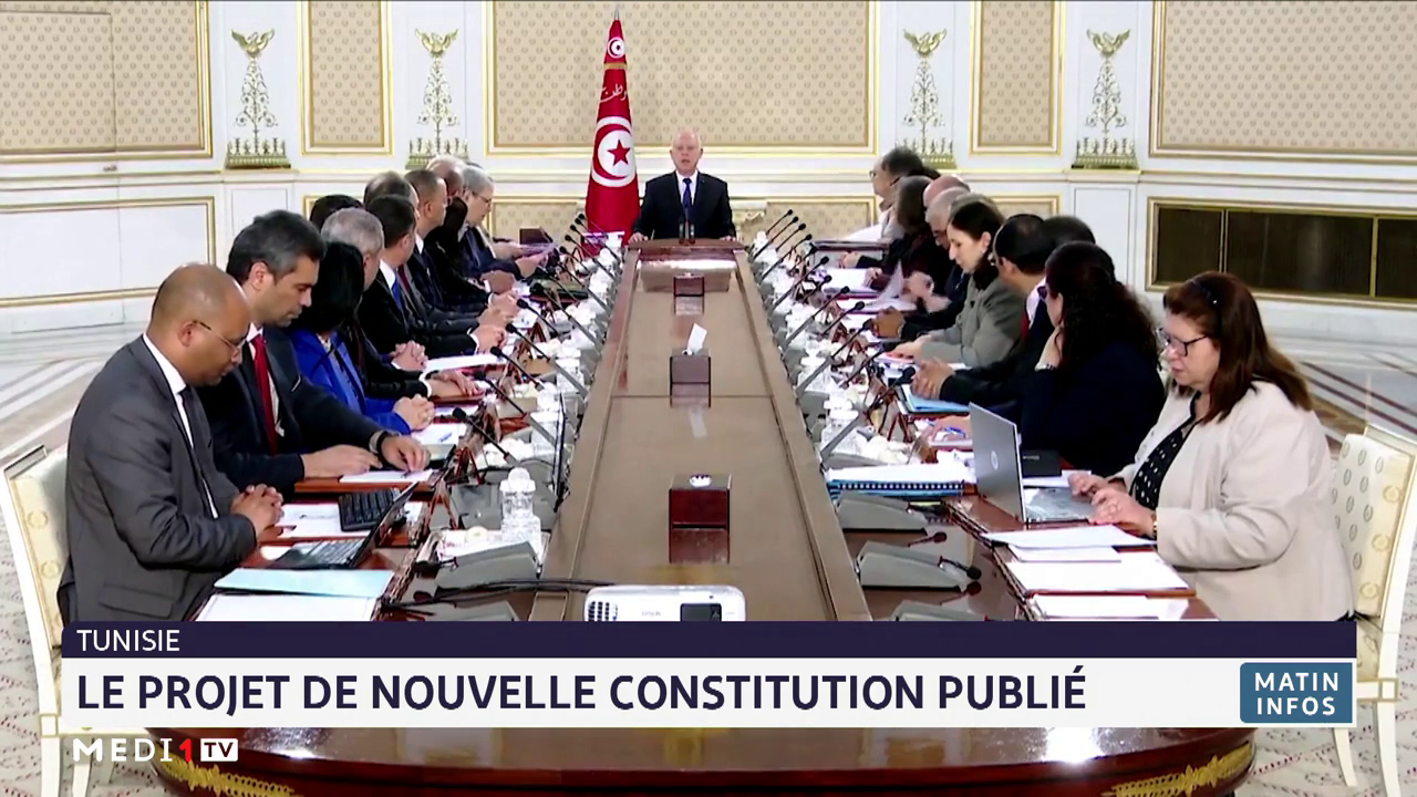 Tunisie: le projet de nouvelle constitution publié