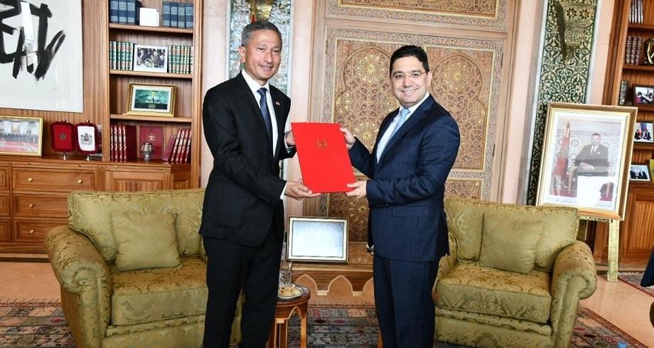 Signature à Rabat d'un mémorandum d’entente et d'une lettre d’intention entre le Maroc et Singapour