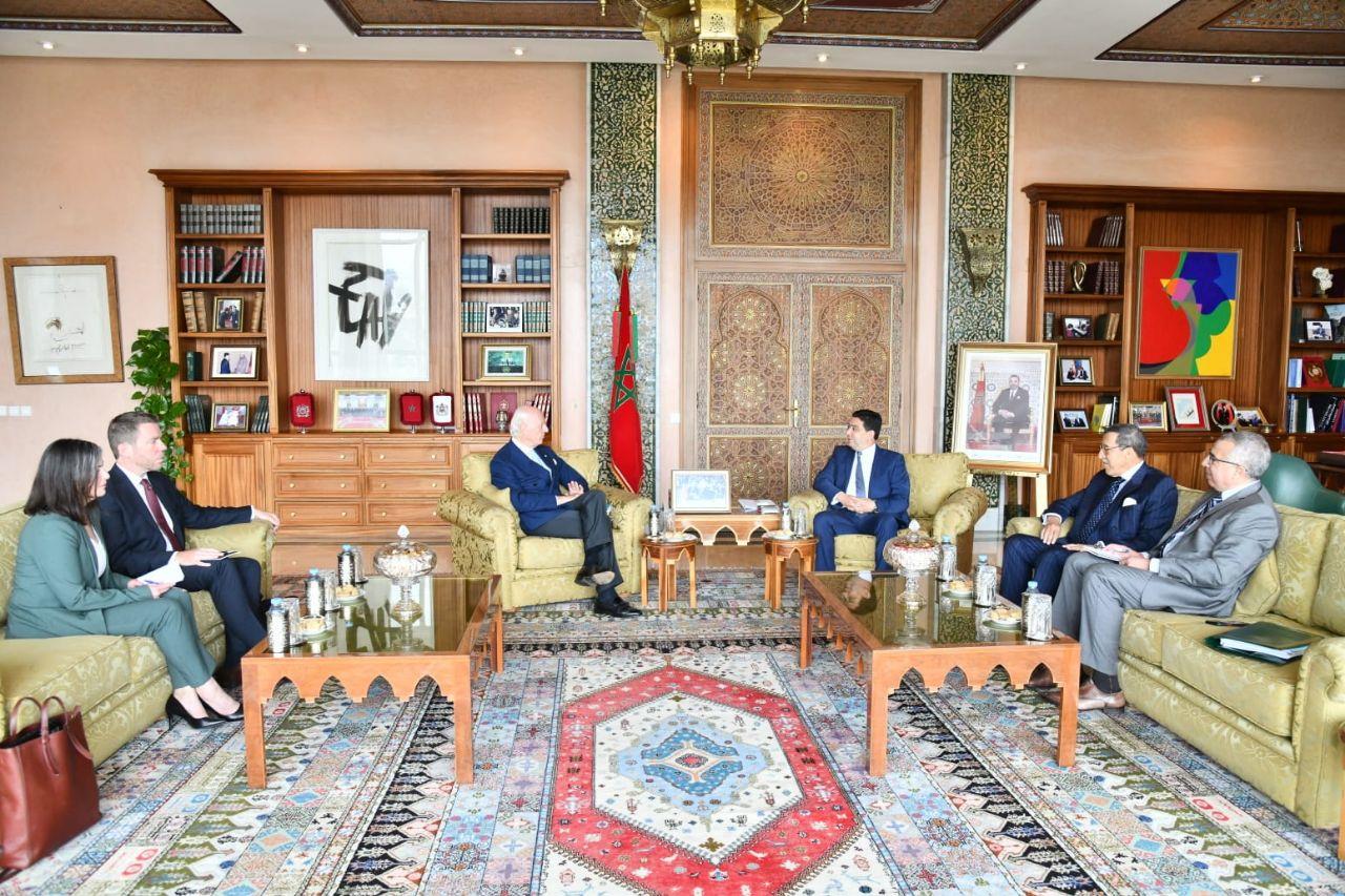 Nasser Bourita s'entretient avec Staffan de Mistura, l’Envoyé Personnel du SG de l’ONU pour le Sahara marocain