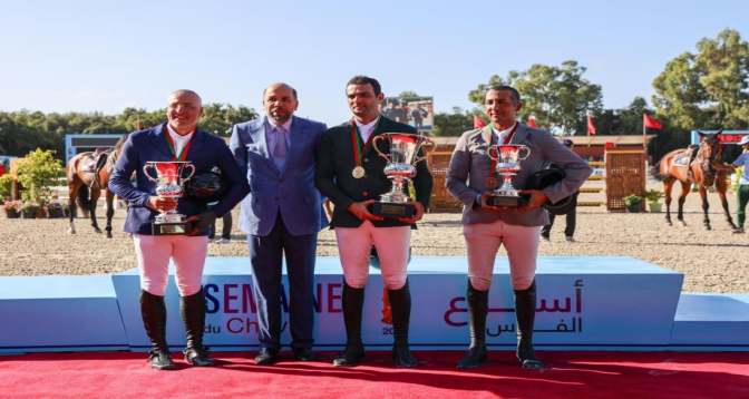 عبد السلام بناني سميرس يفوز بالجائزة الكبرى لصاحب الجلالة الملك محمد السادس في القفز على الحواجز