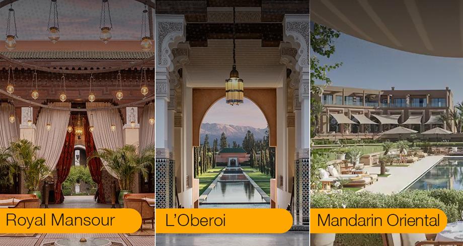ثلاث وحدات فندقية مغربية ضمن الأفضل في العالم خلال 2022