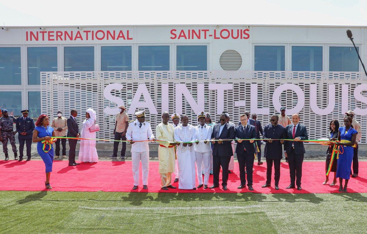 الرئيس السنغالي يدشن مطار سان لوي الدولي