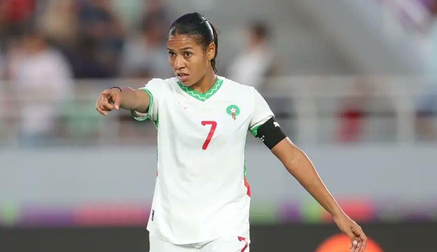 Ghizlane Chebbak dans le Onze type de la phase de groupes de CAN féminine