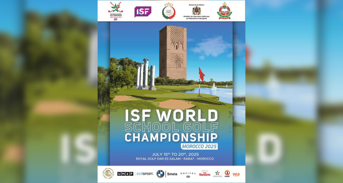 Golf/Championnat du monde scolaire (1-er tour): Le Maroc occupe la première place par équipes

