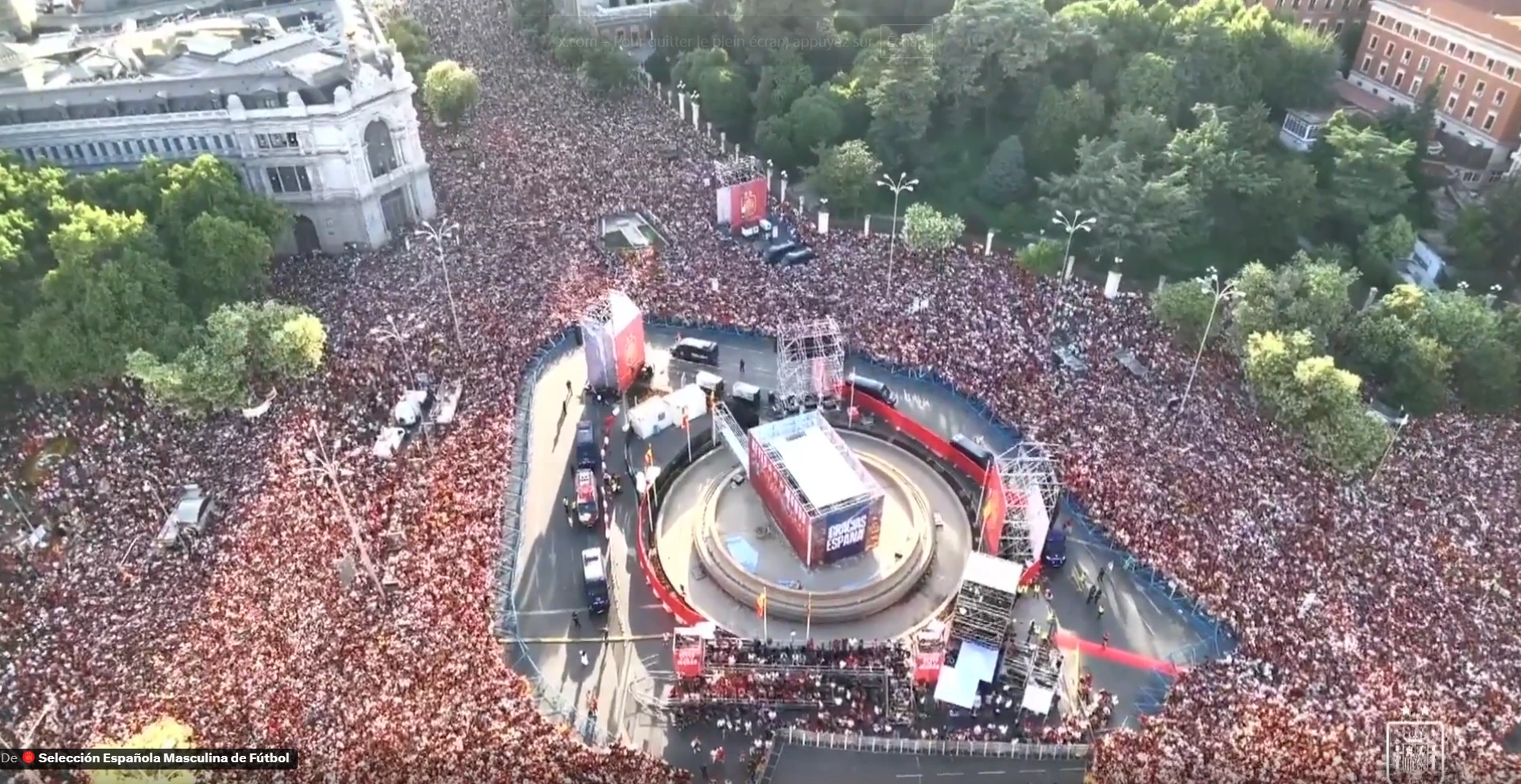 مونديال 2026: احتفال مدريدي مليوني بأبطال العالم