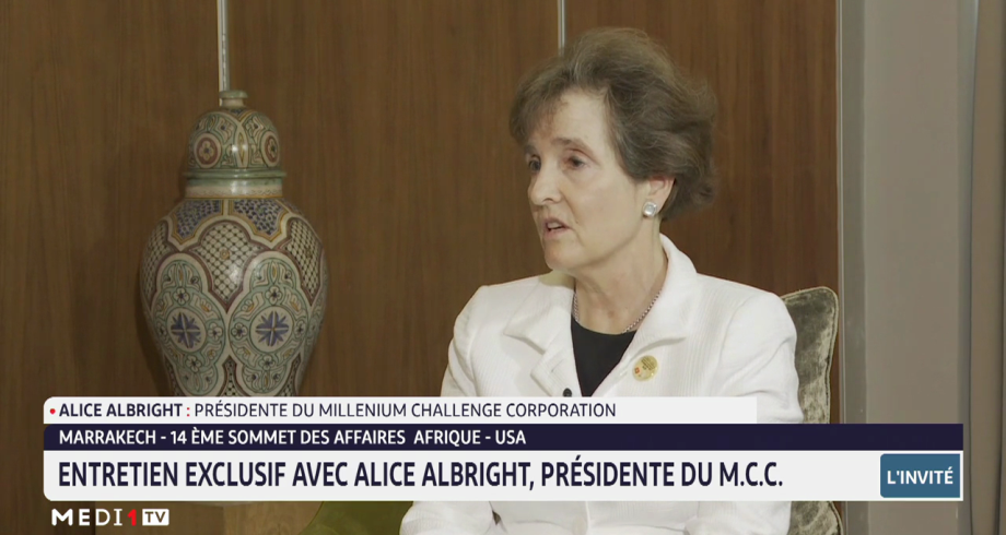 Entretien exclusif avec Alice Albright, présidente du Millennium Challenge Corporation 