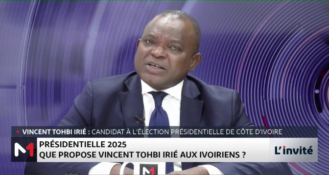 Présidentielle 2025 : Que propose Vincent Tohbi Irié aux ivoiriens ?