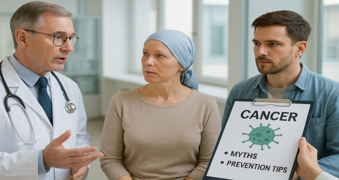السرطان..مفاهيم خاطئة ونصائح واقعية للوقاية
