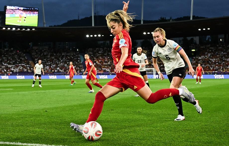 Euro féminin 2025 : la demi-finale Allemagne-Espagne suivie par plus de 14 millions de téléspectateurs