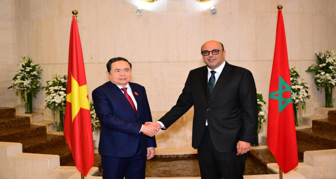 Ould Errachid reçoit le président de l’Assemblée nationale du Vietnam