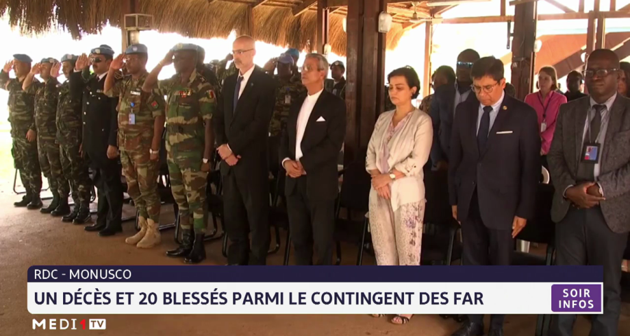 RDC : 1 décès et 20 blessés parmi le contingent des FAR