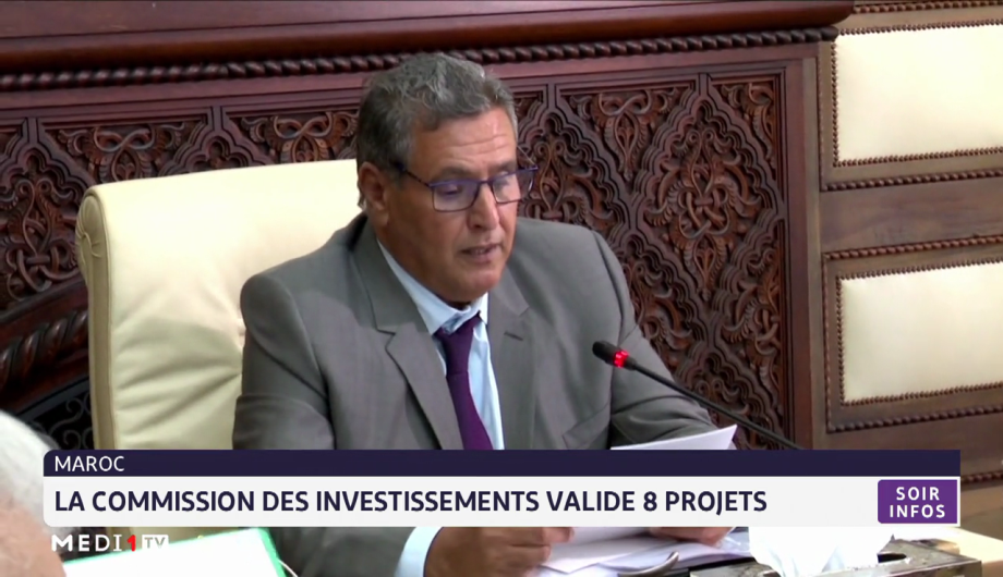 Maroc: la commission des investissements valide 8 projets