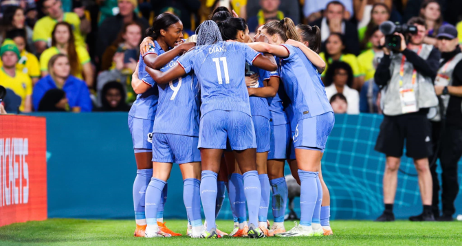 Mondial féminin 2023: La France s’impose face au Brésil (2-1)