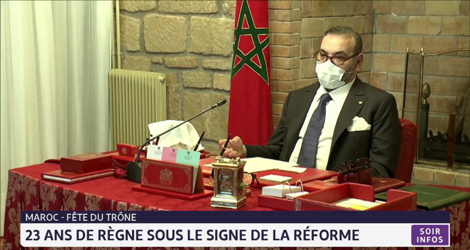 Maroc-fête du trône: 23 ans de règne sous le signe de la réforme 