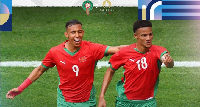 Match Maroc - Irak : la sélection olympique nationale mène 3-0 à la première mi-temps