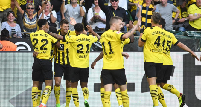 Bundesliga: Borussia Dortmund démarre la saison par une victoire