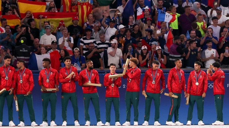 JO 2024 : Les Lionceaux de l&rsquo;Atlas reçoivent leurs médailles 