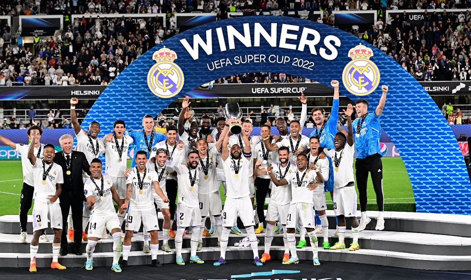 Le Real Madrid s’offre sa 5e Supercoupe de l'UEFA