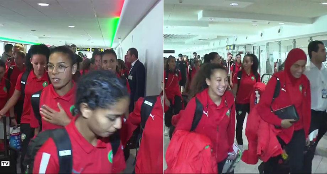Mondial féminin 2023 : arrivée à Casablanca de la délégation de l’équipe nationale du Maroc